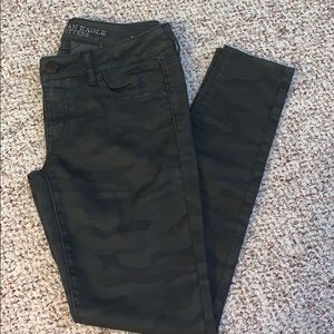 Camo American Eagle Jeggings